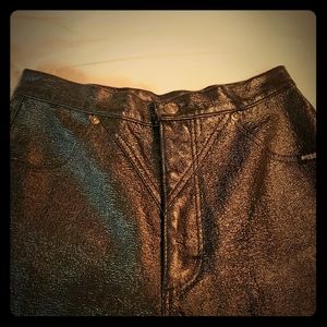 Vintage Roughrider Western Pleather Jeans